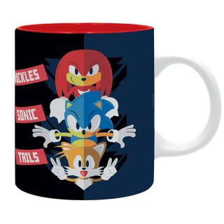 Sonis The Hedgehog - bögre - Sonic, Tails és Knuckles