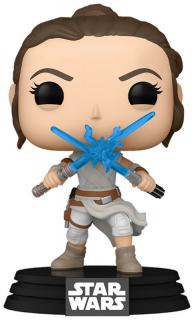 Star Wars Episode IX - funko figura - Rey két fénykarddal