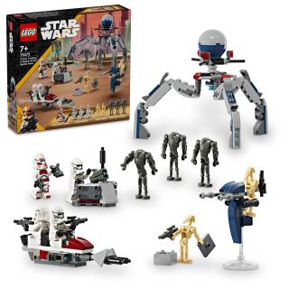 Star Wars™ LEGO® klón katonák és harci droidok harci csomag (75372)