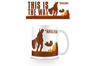 Star Wars The Mandalorian bögre - This Is The Way.
