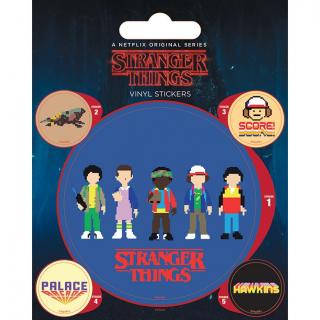 Stranger Things - vinil matricák - Arcade