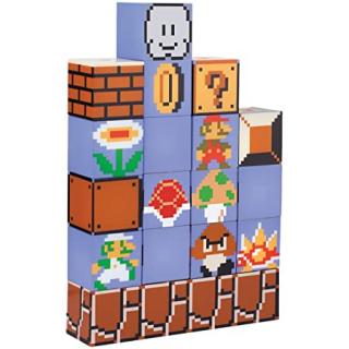 Super Mario Bros - Build A Level lámpa - állítható