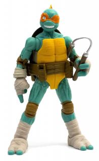 Teenage Mutant Ninja Turtles BST AXN akciófigura - Michelangelo (IDW Comics)