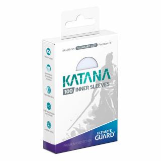 Ultimate Guard - borítók - Katana Inner Sleeves Standard Size Transparent (100)