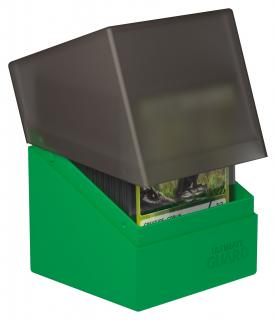Ultimate Guard - Boulder Deck Case 100+ SYNERGY Black/Green