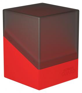Ultimate Guard - Boulder Deck Case 100+ SYNERGY Black/Red