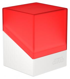 Ultimate Guard - Boulder Deck Case 100+ SYNERGY Red/White