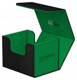 Ultimate Guard - Kártyadoboz - Sidewinder 100+ XenoSkin Synergy fekete/zöld