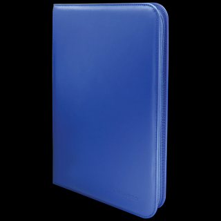 Ultra Pro - A4-es cipzáras kártyaalbum - Vivid 9-Pocket Zippered PRO-Binder (kék)