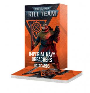 Warhammer 40,000 - Kill Team: Birodalmi haditengerészet Breacher Datacards 2024 (EN)