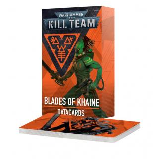 Warhammer 40,000 - Kill Team: Blades Of Khaine 2024-es adatkártyák (EN)