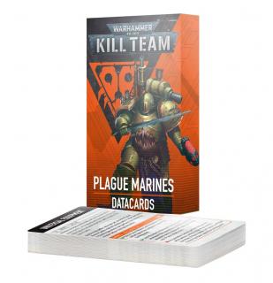 Warhammer 40,000 - Kill Team: Plague Marines Datacards 2024 (EN)