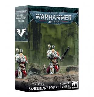 Warhammer 40,000 - minifigurák - Blood Angels: Sanguinary Priest (vérengző pap)