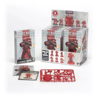 Warhammer 40.000 Space Marine Heroes - mini figura - Blood Angels Collection 2 (1 figura) (véletlenszerű kiválasztás)