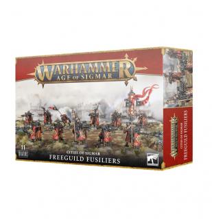 Warhammer: Age of Sigmar - mini figurák - Cities of Sigmar: Freeguild Fusiliers