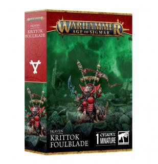 Warhammer: Age of Sigmar - minifigura - Skaven: Krittok Foulblade