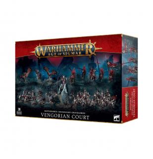 Warhammer: Age of Sigmar - minifigurák - Battleforce: Soulblight Gravelords - Vengoriánus udvar