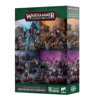 Warhammer Underworlds - minifigurák - Chaos Warbands: Despoilers és Daemons