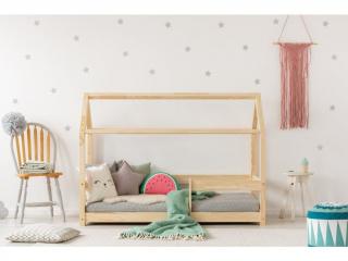 Classic házikó ágy leesésgátlóval ágy méret: 80 x 190 cm