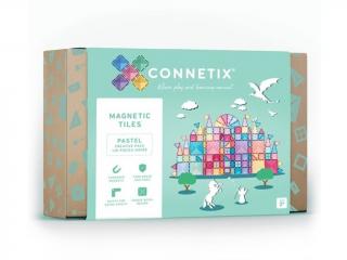 Connetix Tiles - Magnetická stavebnice PASTEL 120 ks