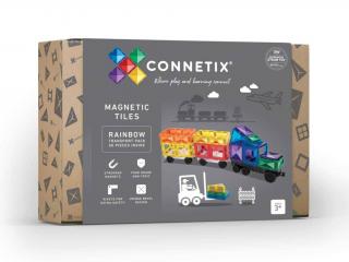 Connetix Tiles - Rainbow Transport Pack 50 ks