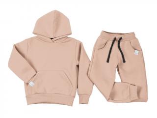 Elise - Gyerek melegítő szett Szín és méret: 140/146 Cappuccino