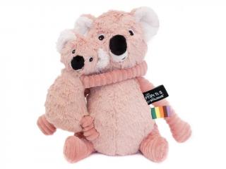 Plüss koala - mama a kicsinyével szín: Rózsaszín