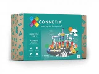 Stavebnice Connetix Tiles - kuličkodráha (92 ks)