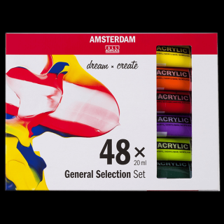 Amsterdam akril festékek - 48 x 20 ml készlet