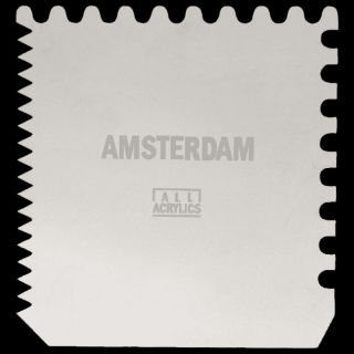 Amsterdam fémkaparó 10 x 10 cm (fémkaparó 10 x 10 cm)