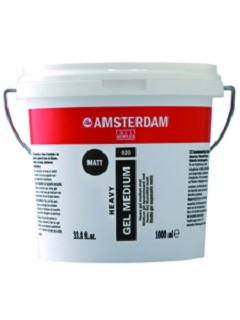 Amsterdam Sűrű gél médium matt 020 - 1000 ml