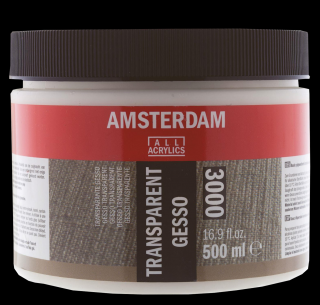 Amsterdam Transparens Gesso 3000 - 500 ml