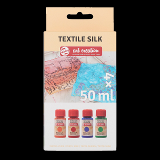 Art Creation Textile Silk készlet Basic - 4x50 ml (Art)