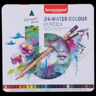 Bruynzeel Expression akvarell ceruzák, készlet – 24 db