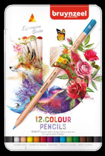 Bruynzeel Expression színes ceruza készlet - 12 db (Bruynzeel)
