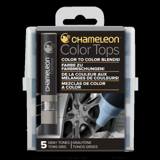 Chameleon Color Tops 5db készlet - Grey (Chameleon Color Tops)