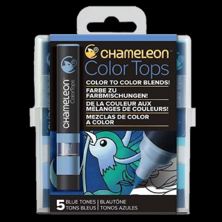 Chameleon Colour Tops 5db készlet - Blue (Chameleon Colour)