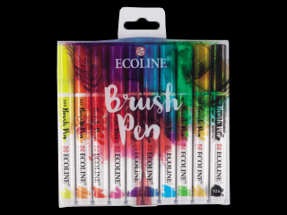 Ecoline akvarell tollak - készlet 10 db (TalensEcoline)