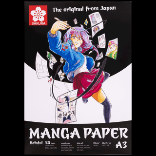 Manga sketch book - A3, 20 lap
