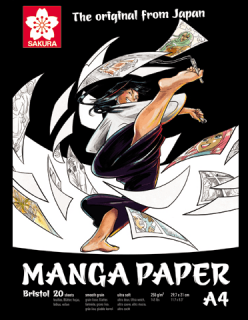 Manga sketch book - A4, 20 lap