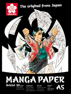 Manga sketch book - A5, 20 lap