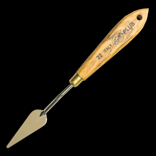 RGM festő spatula OLÍVFÁVAL - PLUS - 22