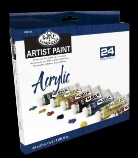 Royal &amp; Langnickel akril festék készlet - 24 x 21 ml (Royal &amp;)