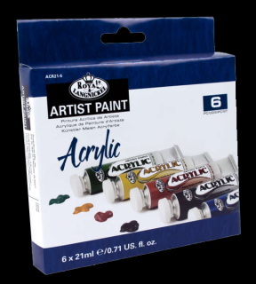 Royal &amp; Langnickel akril festék készlet - 6 x 21 ml