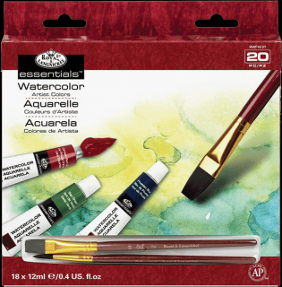 Royal &amp; Langnickel akvarell festék készlet - 18 x 12 ml
