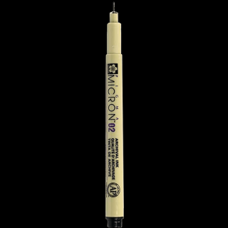 SAKURA Pigma Micron® műszaki toll - 0,3 mm fekete