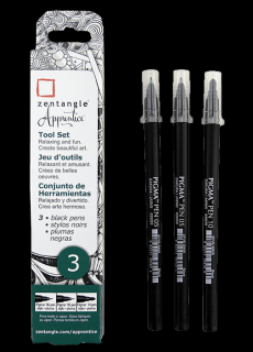 SAKURA Zentangle kreatív tollkészlet kezdőknek – 3 darabos készlet ()