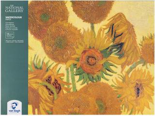 Van Gogh The National Gallery akvarell blokk 30x40cm, 300g, 12 lap ()