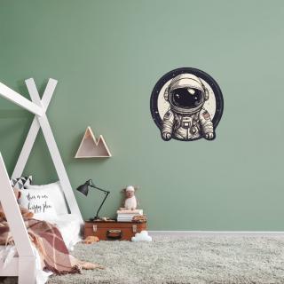 Kör alakú falmatrica  Űrhajós  60cm