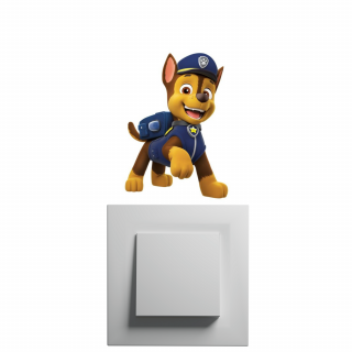 Matrica a kapcsoló felett  PAW Patrol -  Chase